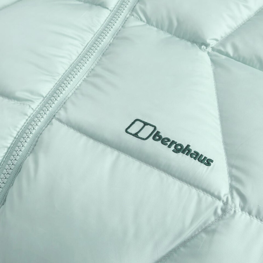 donne explorer giù giacca - verde berghaus