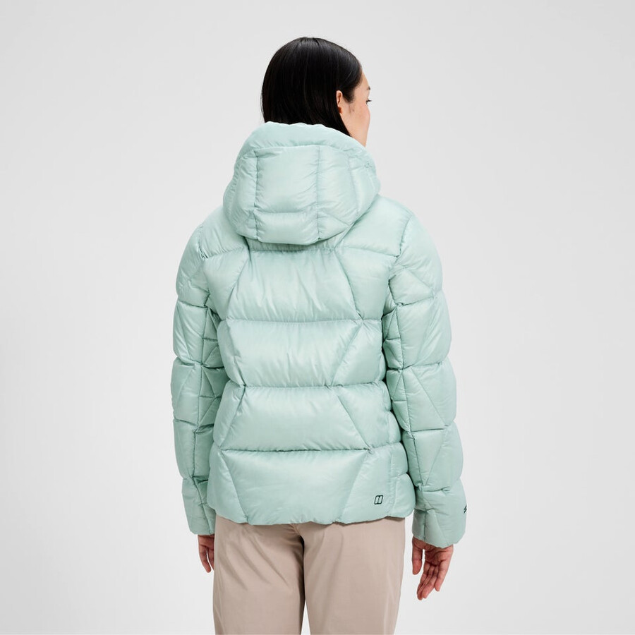 donne explorer giù giacca - verde berghaus