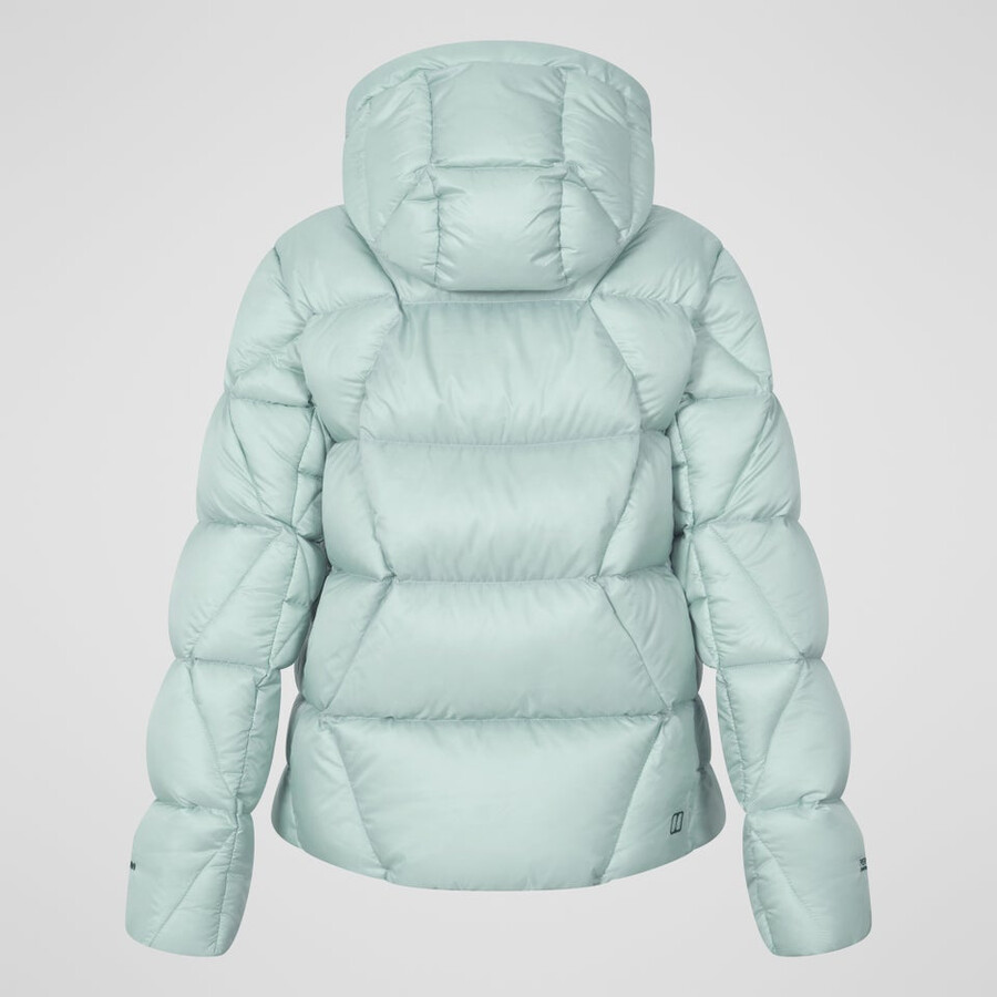 donne explorer giù giacca - verde berghaus