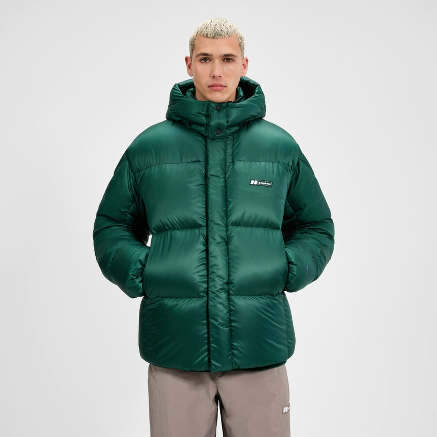 unisex vulcanismo giù giacca - verde berghaus