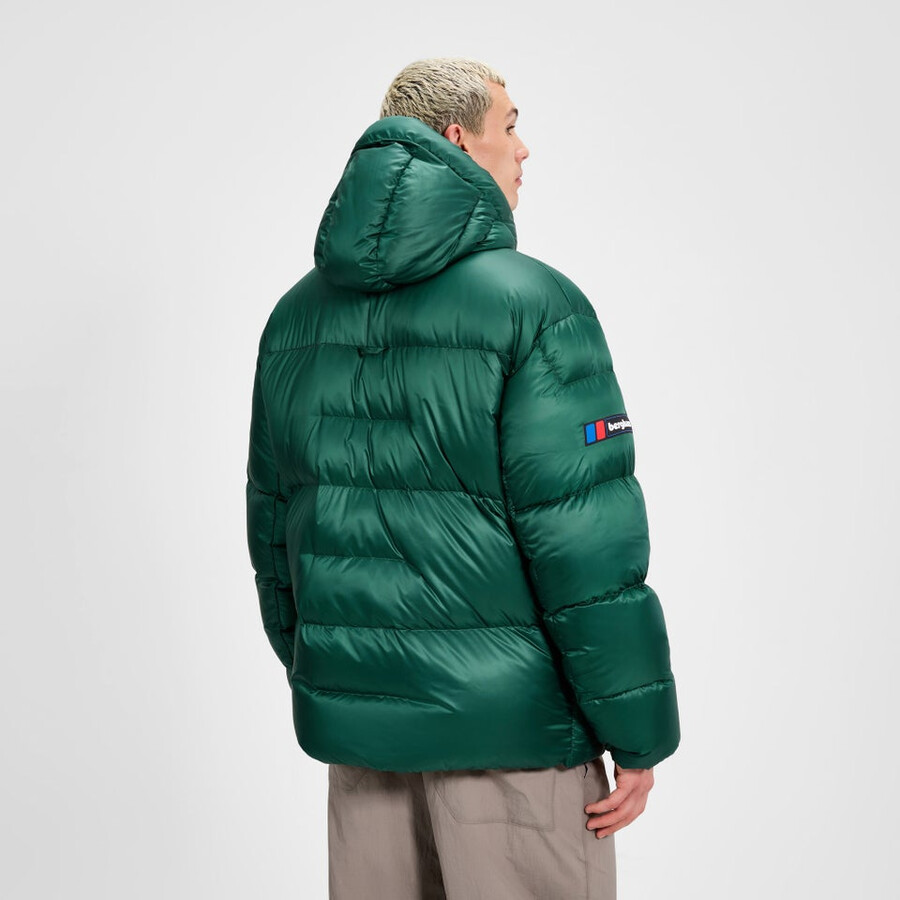 unisex vulcanismo giù giacca - verde berghaus