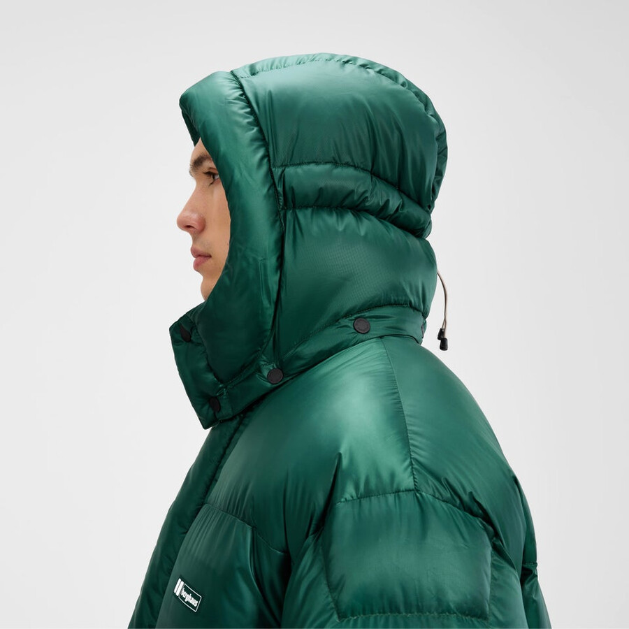 unisex vulcanismo giù giacca - verde berghaus