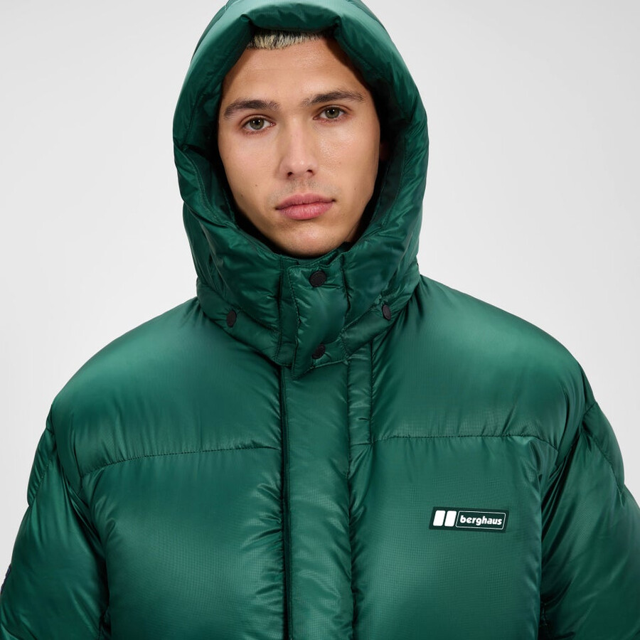 unisex vulcanismo giù giacca - verde berghaus