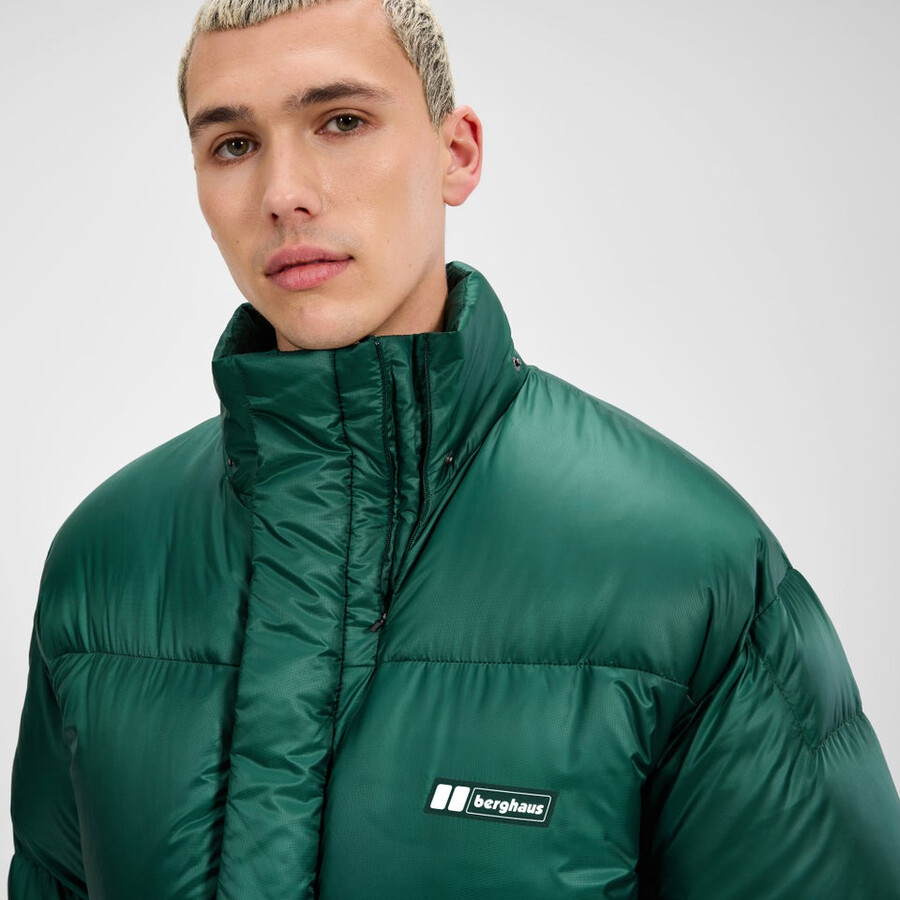 unisex vulcanismo giù giacca - verde berghaus