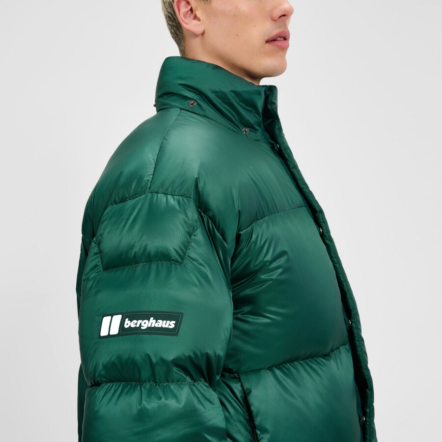unisex vulcanismo giù giacca - verde berghaus