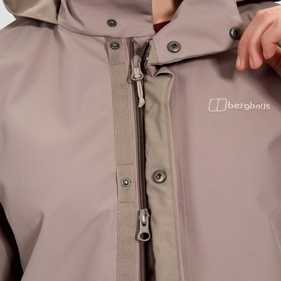 donne sibsey parka - naturale berghaus