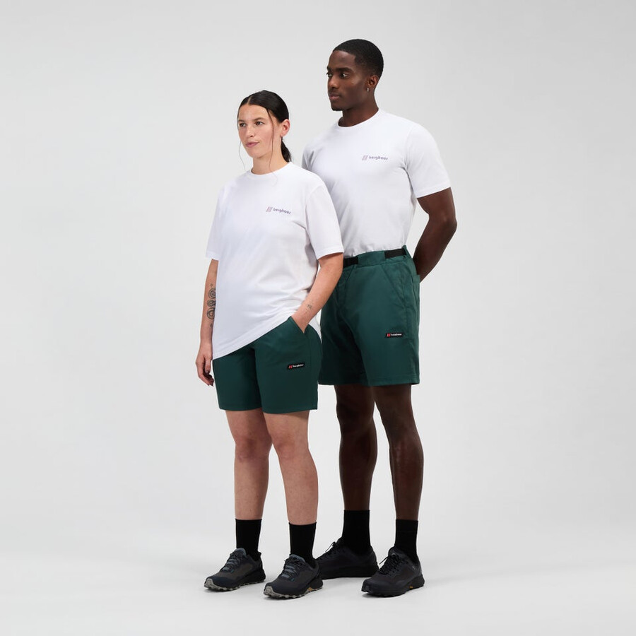 unisex soleggiata picco di breve verde berghaus