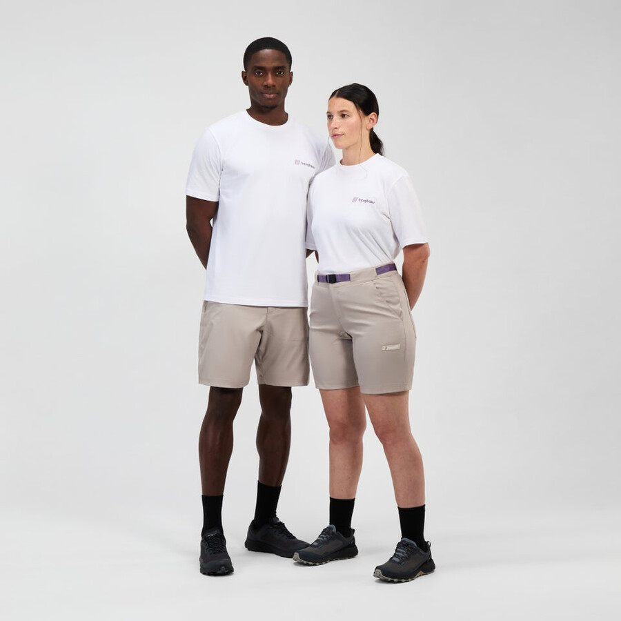 unisex soleggiata picco di breve grigio berghaus