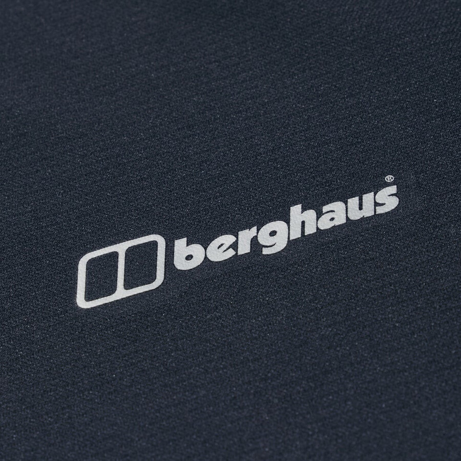 donna 247 tech tee super stretch equipaggio - nero berghaus