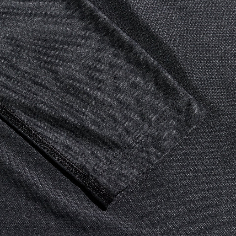 donna 247 tech tee manica lunga mezza zip - nero berghaus