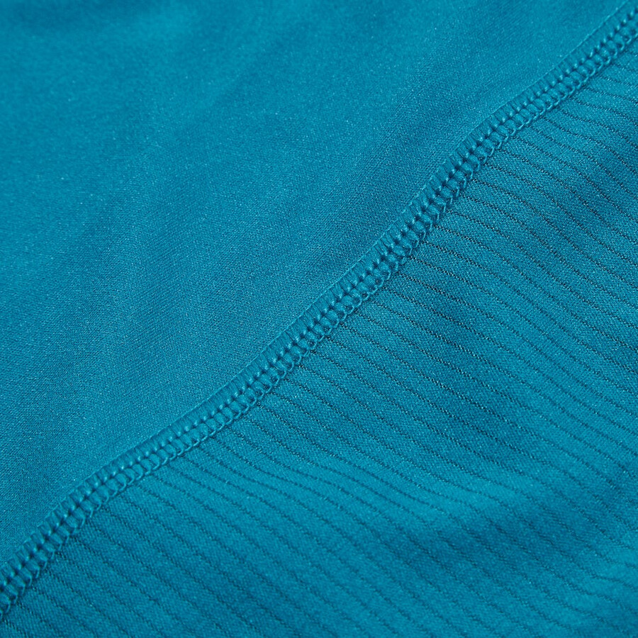 donna 247 mezza zip maternità manica lunga tech tee - turchese berghaus