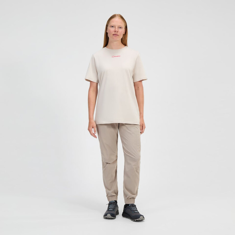 le donne di monte botanica short sleeve tee grigio berghaus