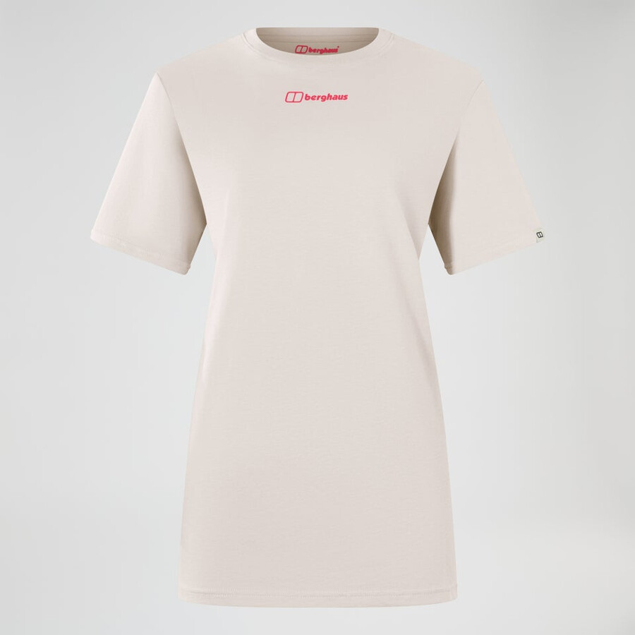 le donne di monte botanica short sleeve tee grigio berghaus