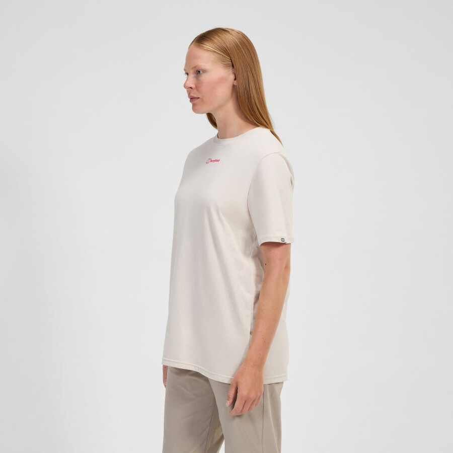 le donne di monte botanica short sleeve tee grigio berghaus