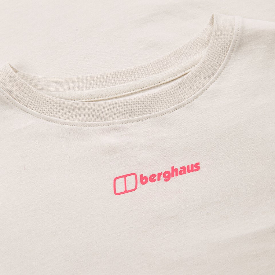 le donne di monte botanica short sleeve tee grigio berghaus