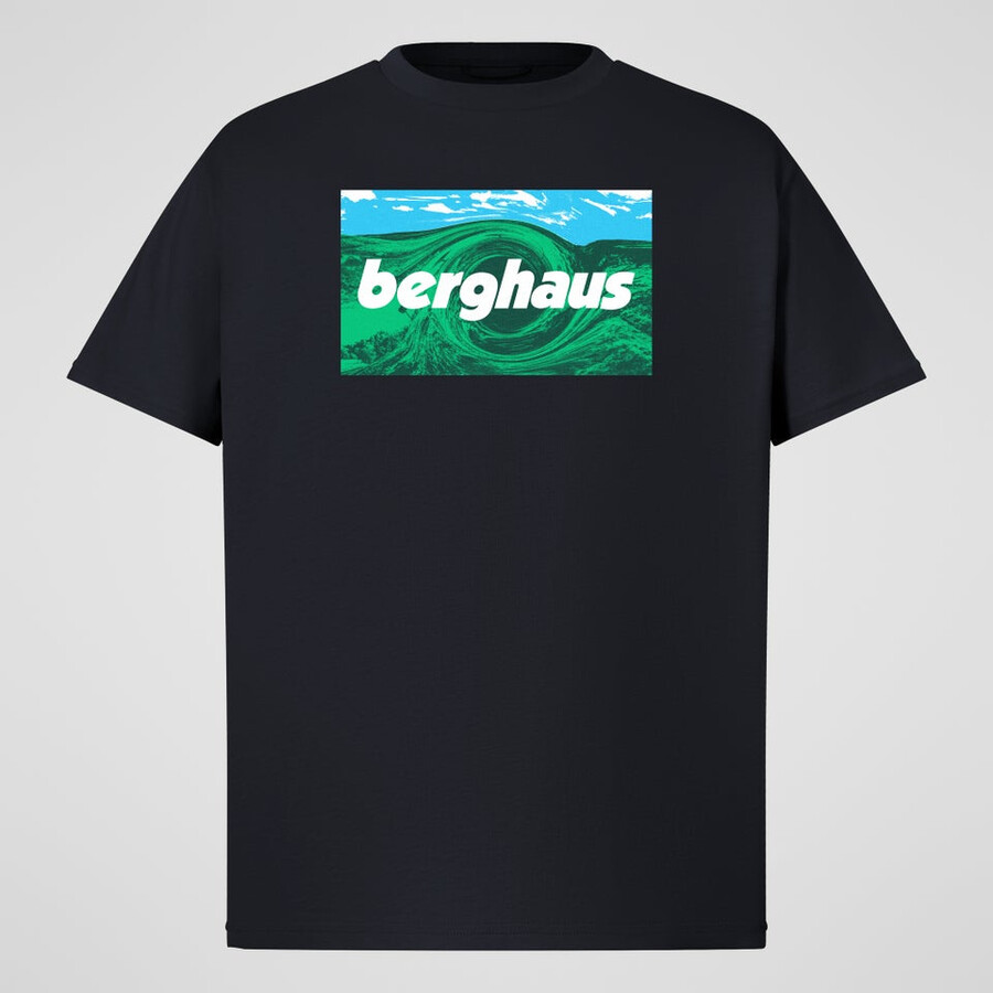 unisex twisted cieli tee - black berghaus