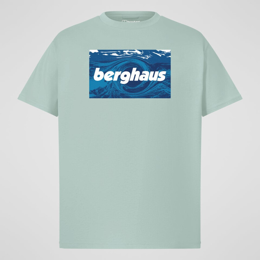 unisex twisted cieli tee - verde berghaus