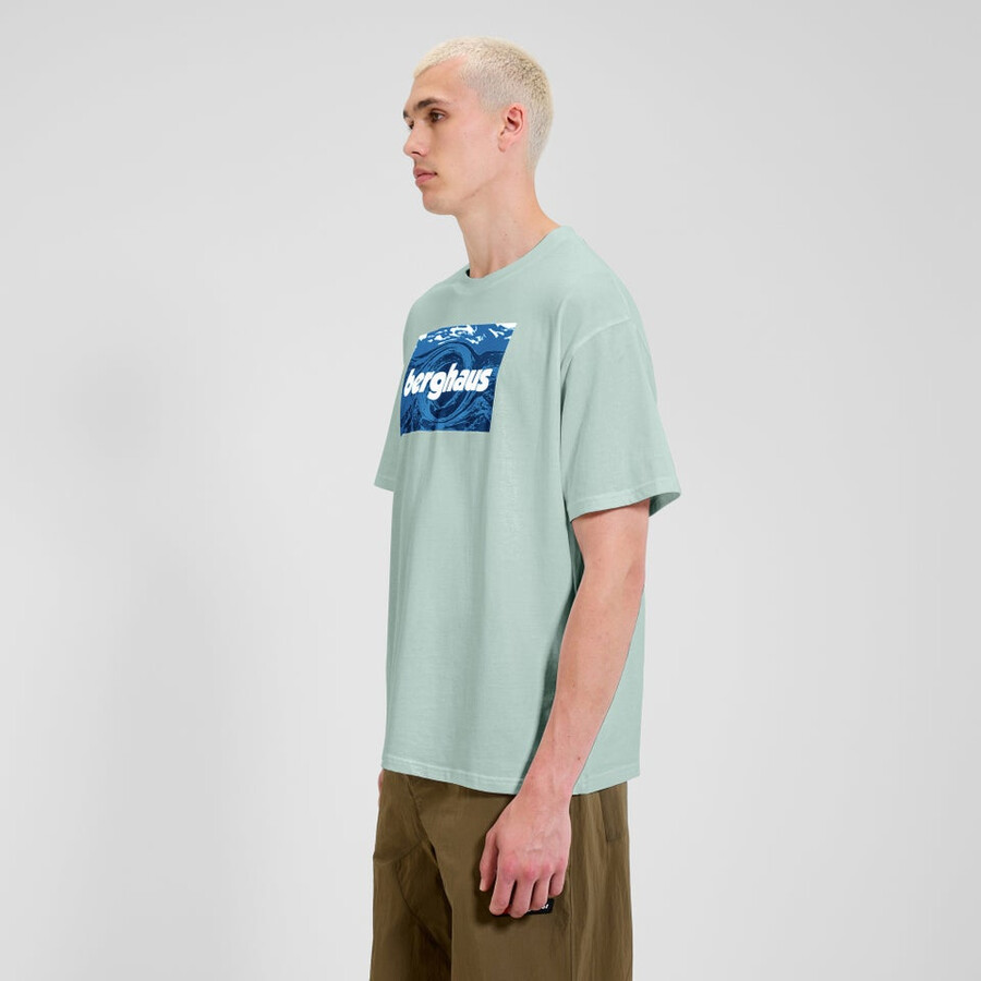 unisex twisted cieli tee - verde berghaus