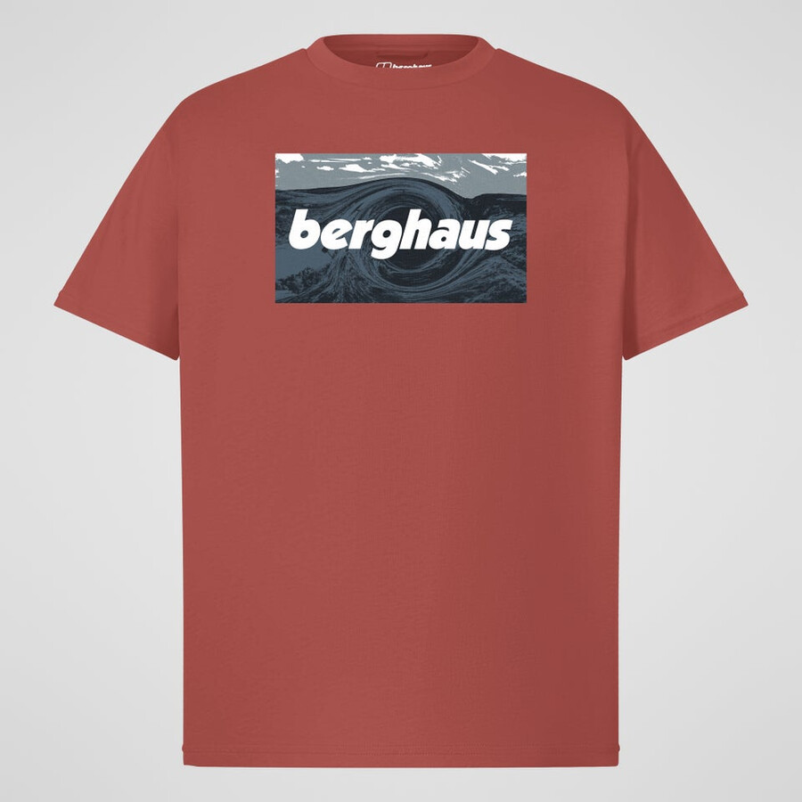 unisex twisted cieli tee - arancio berghaus