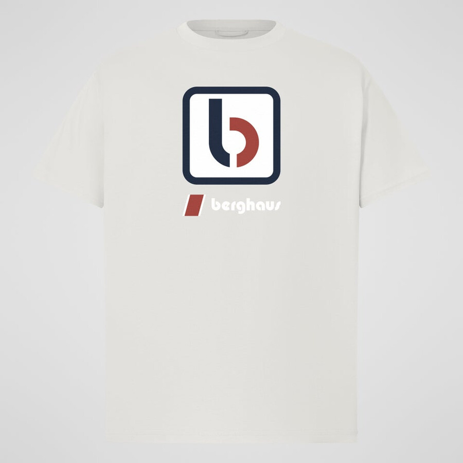 unisex b tee grigio berghaus