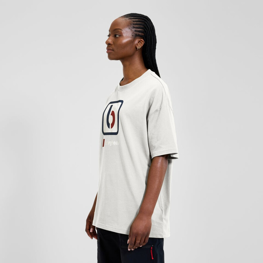 unisex b tee grigio berghaus