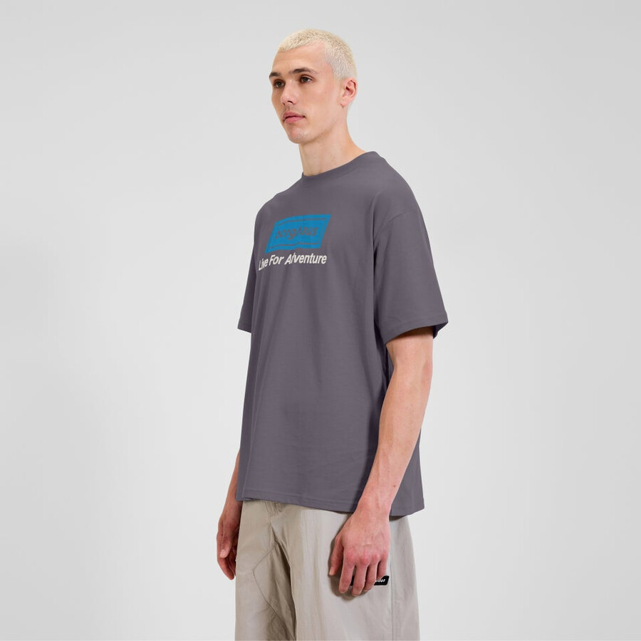 unisex tour di avventura tee - viola berghaus
