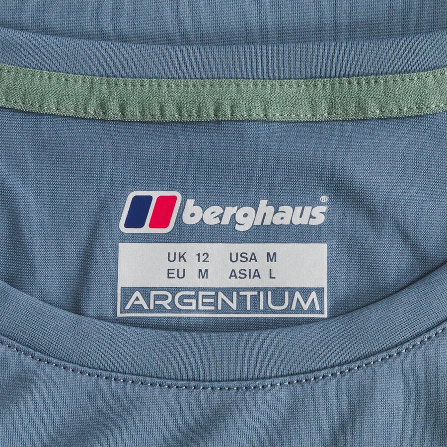donne demleby tech tee - blu berghaus