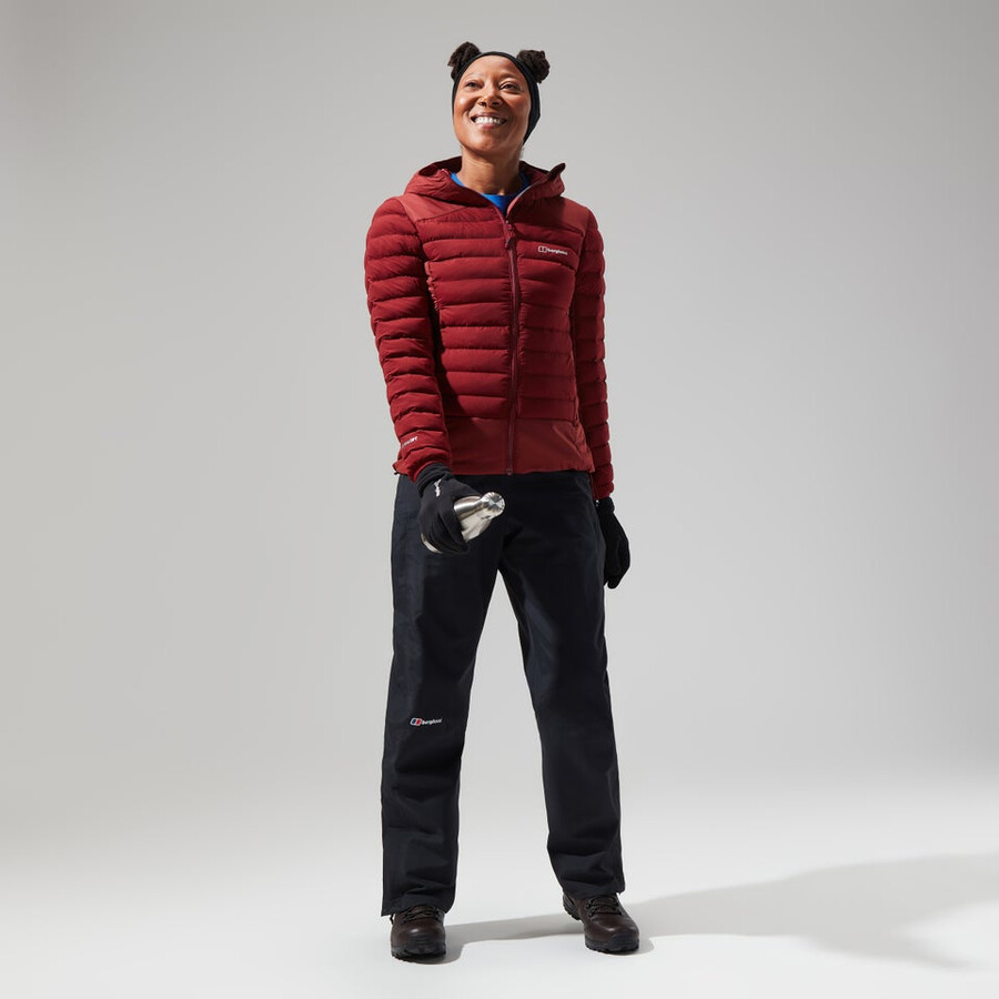 donne hillwalker gore-tex-pant - black berghaus
