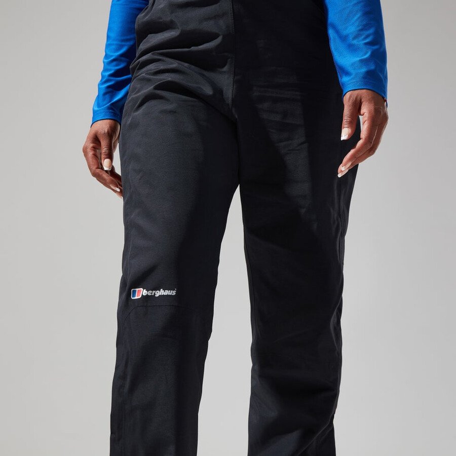 donne hillwalker gore-tex-pant - black berghaus