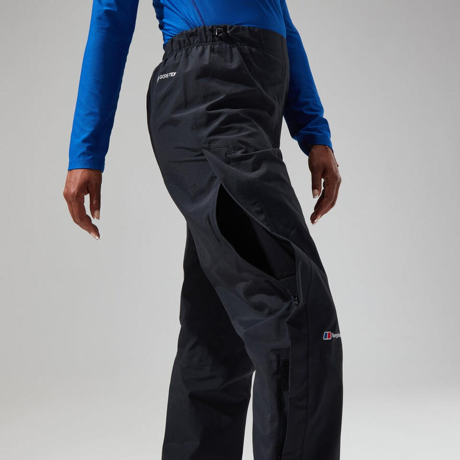 donne hillwalker gore-tex-pant - black berghaus