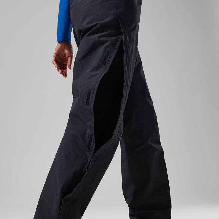 donne hillwalker gore-tex-pant - black berghaus