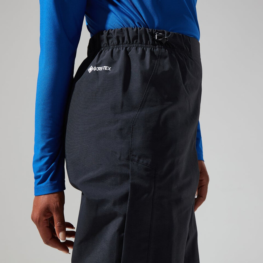 donne hillwalker gore-tex-pant - black berghaus