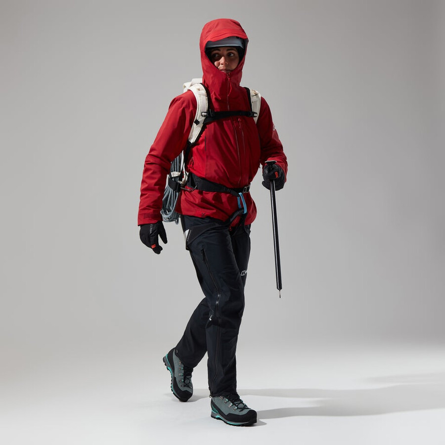 donne mtn cercatore di gore-tex-pant - black berghaus