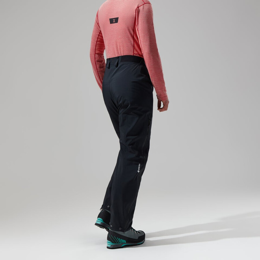 donne mtn cercatore di gore-tex-pant - black berghaus