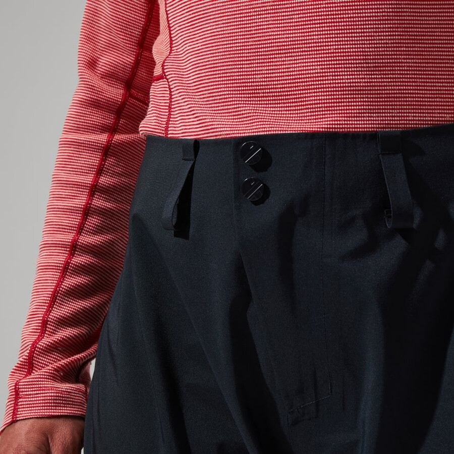 donne mtn cercatore di gore-tex-pant - black berghaus