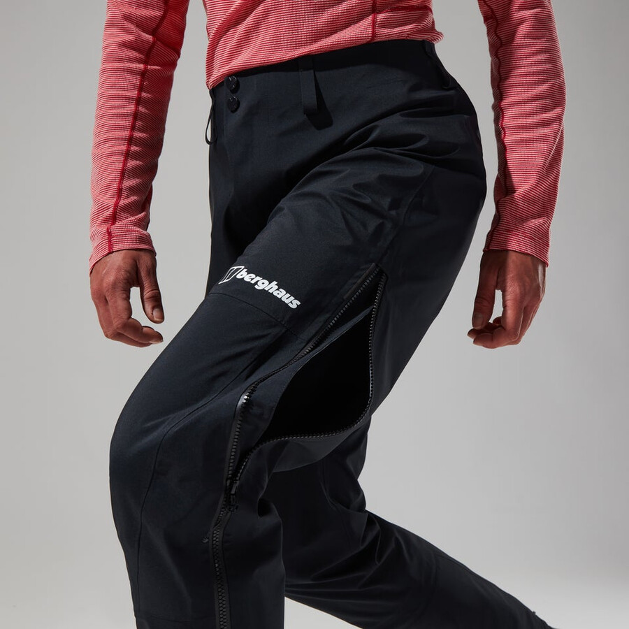 donne mtn cercatore di gore-tex-pant - black berghaus