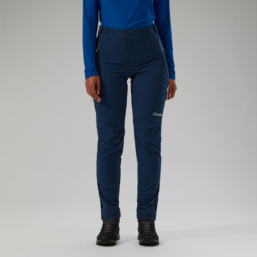 donna trail-explorer pantaloni - blu navy berghaus
