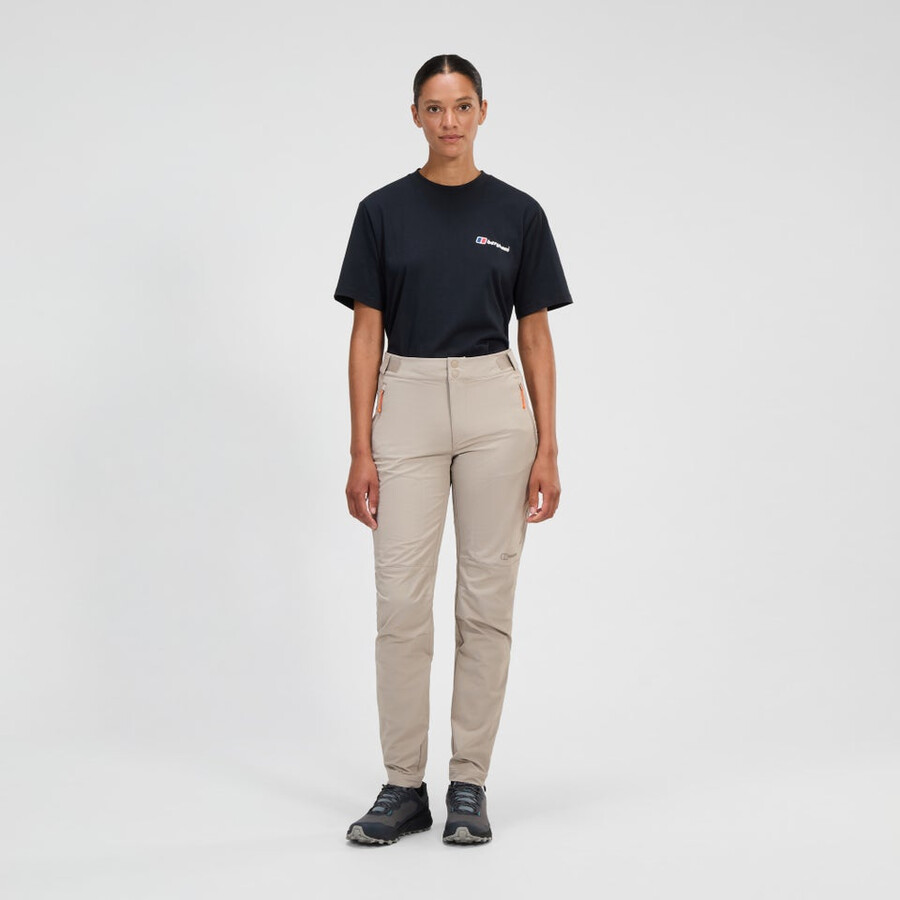 donna trail-explorer - pantalone grigio berghaus
