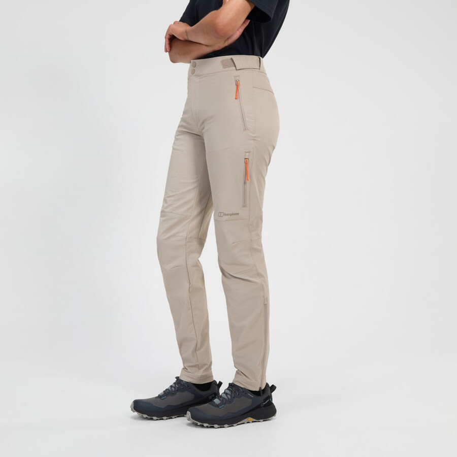donna trail-explorer - pantalone grigio berghaus