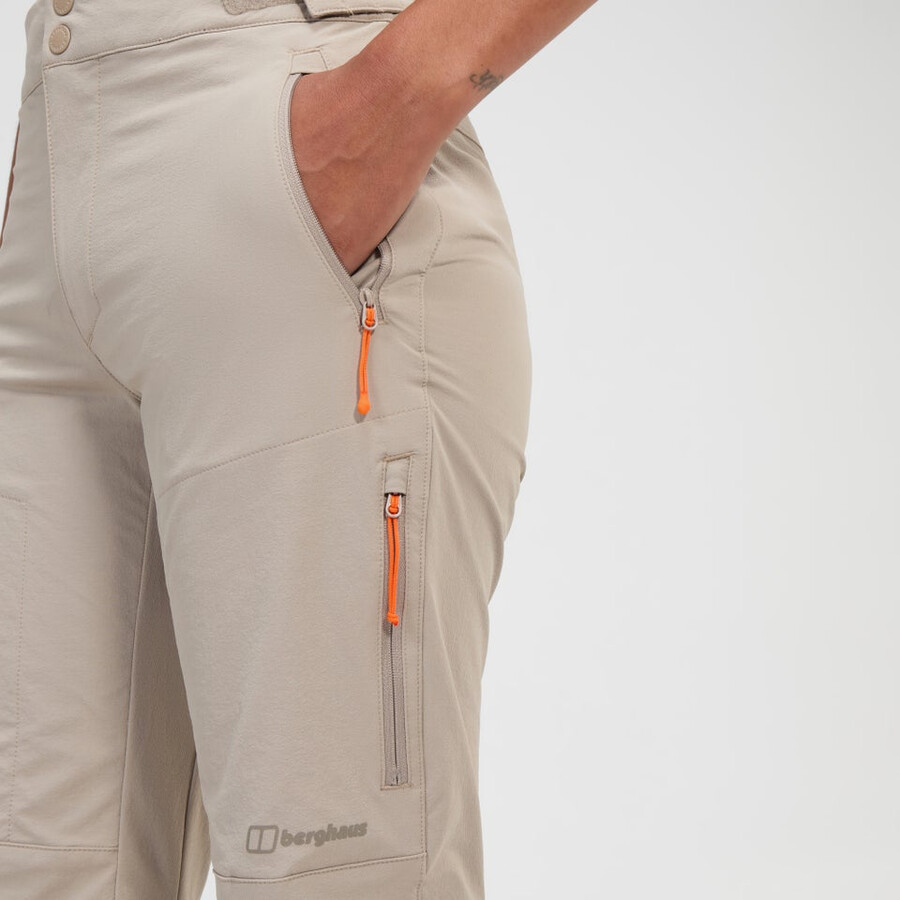 donna trail-explorer - pantalone grigio berghaus