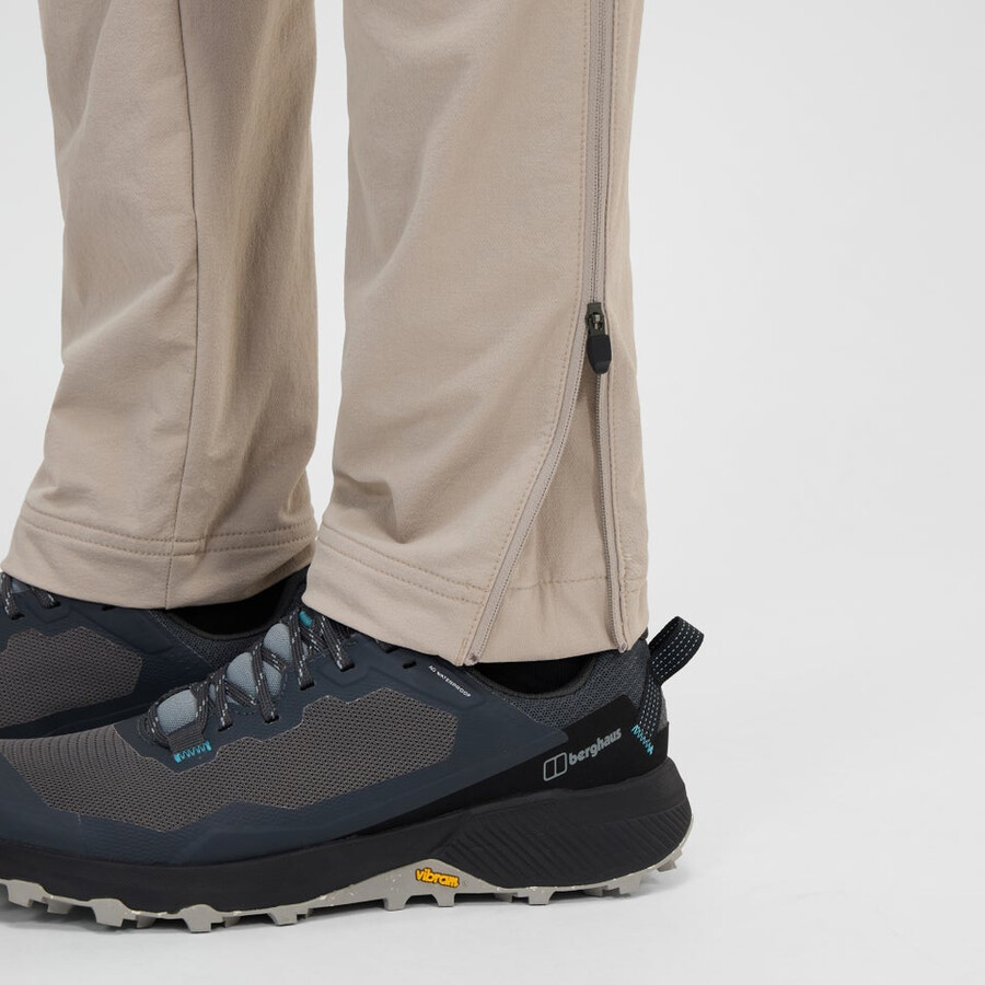 donna trail-explorer - pantalone grigio berghaus