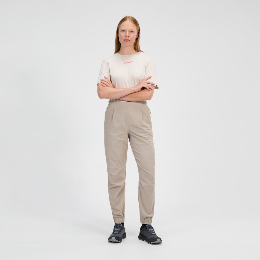 donne explorer - pantalone grigio berghaus