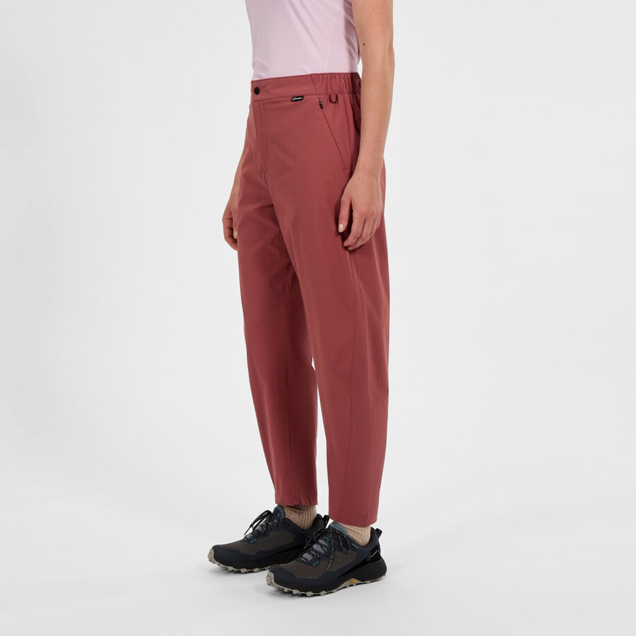 donne burwell - pantalone rosso berghaus