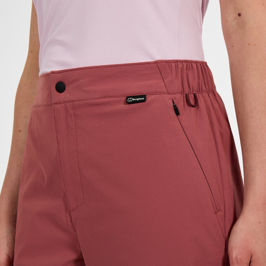 donne burwell - pantalone rosso berghaus
