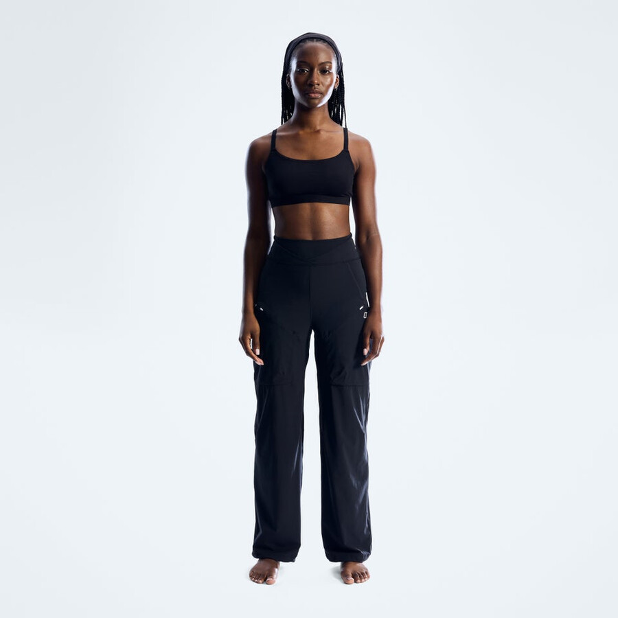 donne farren pantaloni - jet nero berghaus