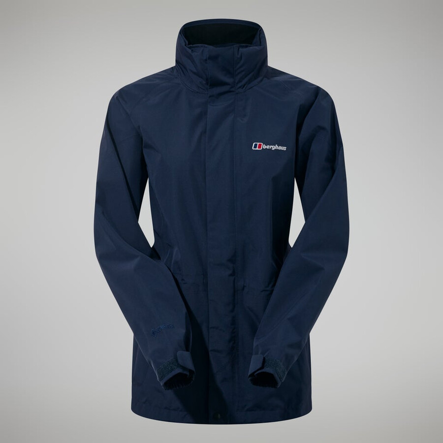 donne glissade gore-tex interattiva giacca - blu scuro berghaus