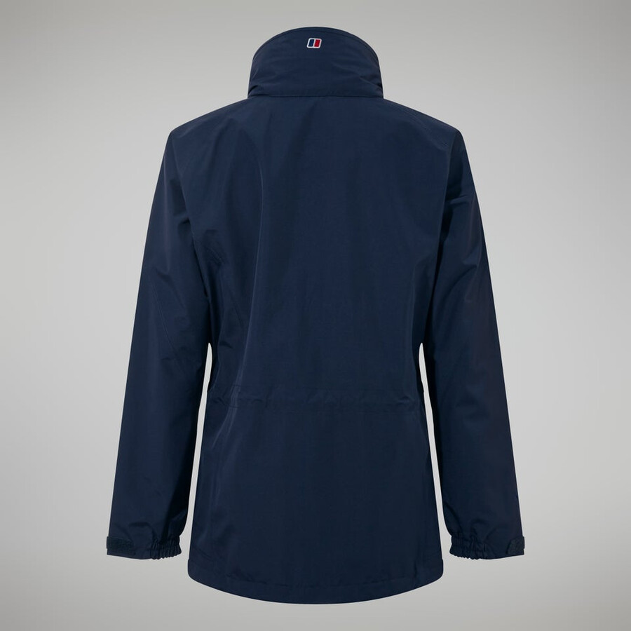 donne glissade gore-tex interattiva giacca - blu scuro berghaus