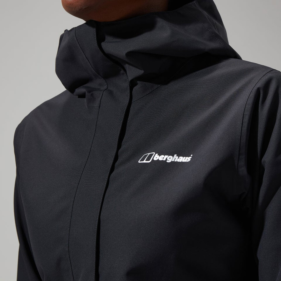 donne omeara giacca lunga - nero berghaus