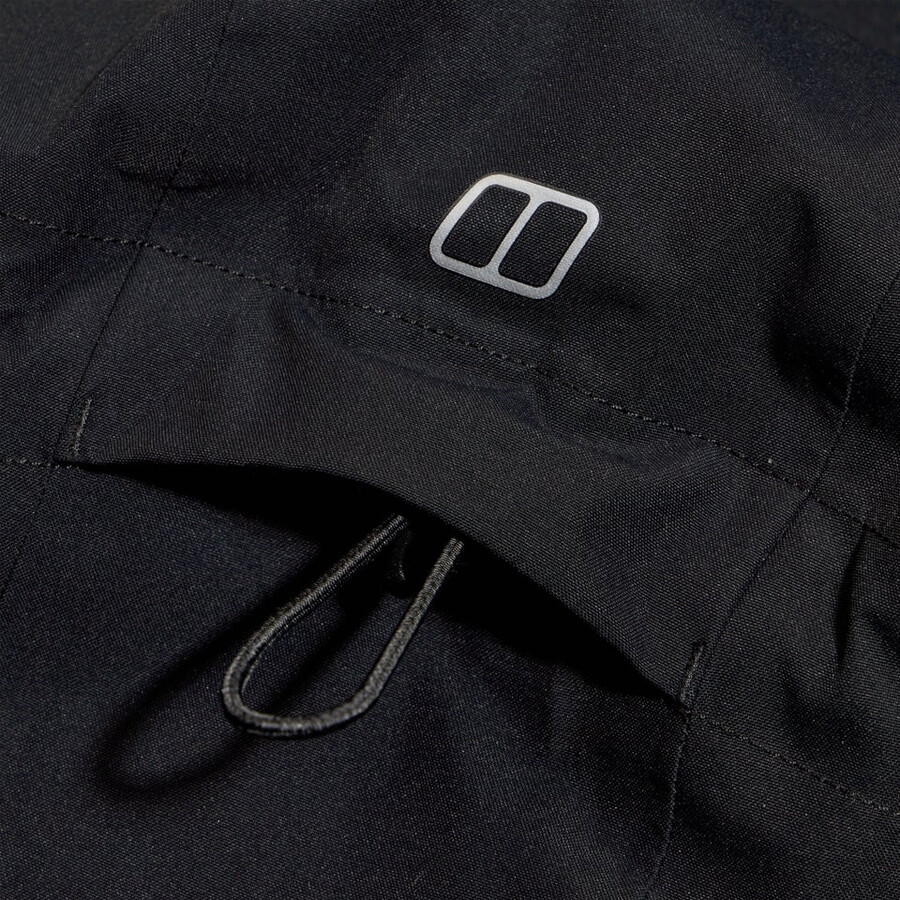 donne omeara giacca lunga - nero berghaus