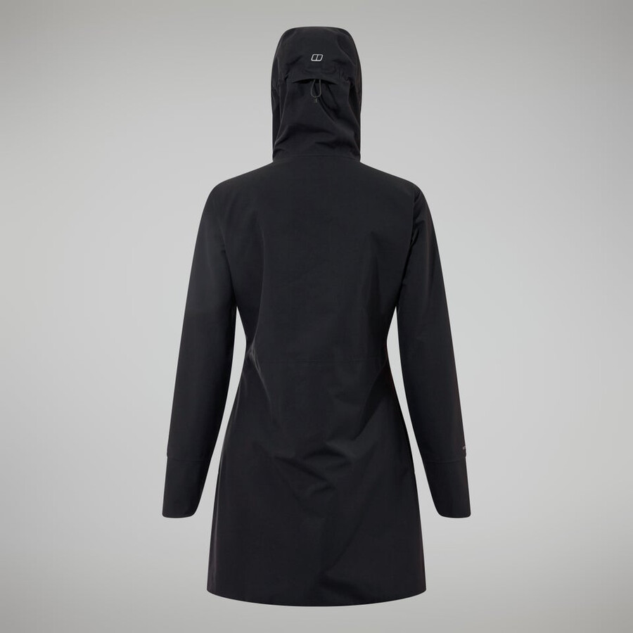 donne omeara giacca lunga - nero berghaus